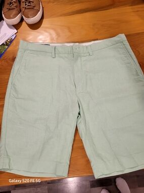Polo by Ralph Lauren Mint Green Flat Front Chino Shorts